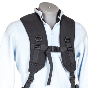 SkiPulk harness shoulder straps