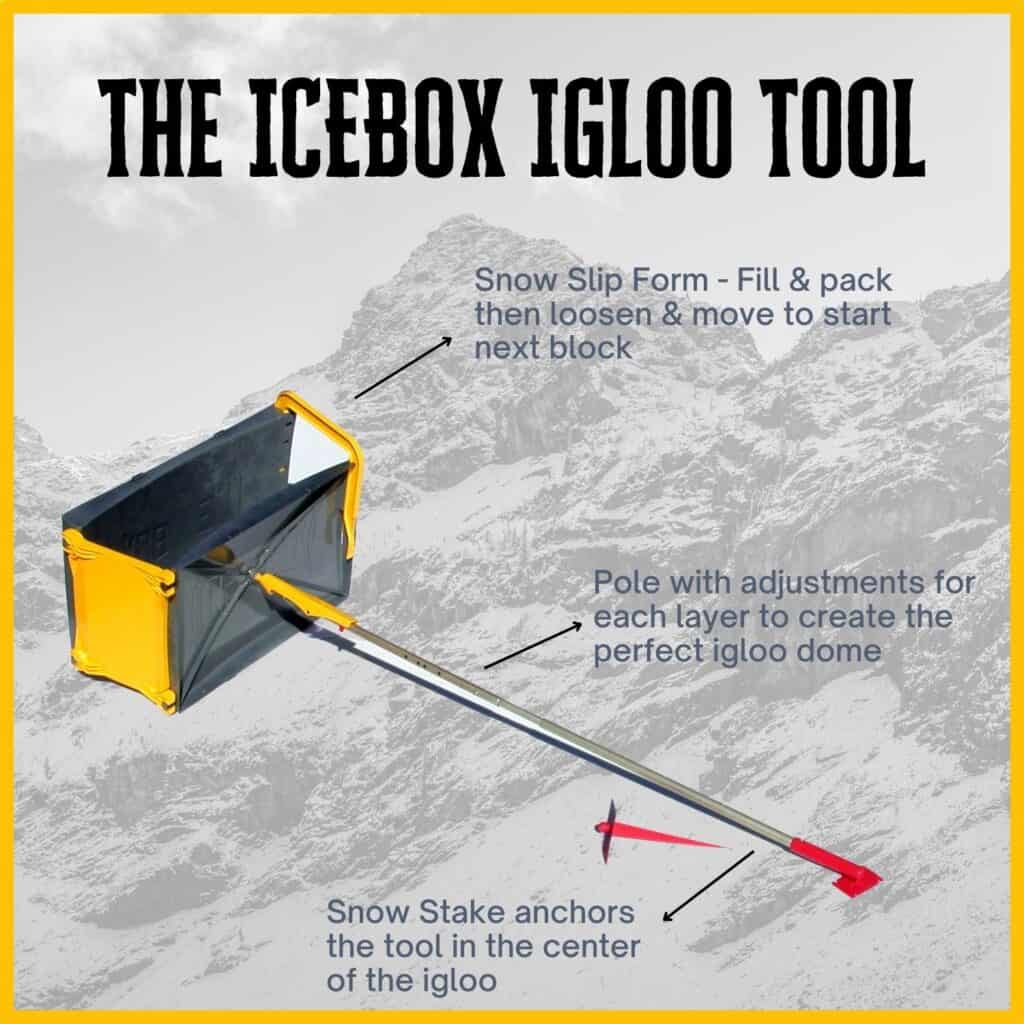 How to Build an Igloo with the ICEBOX Tool SkiPulk