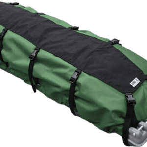 Green Clipper XL pulk sled cover with compression cover